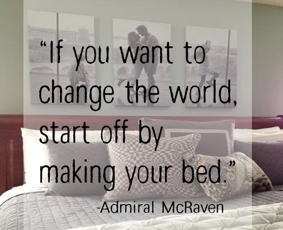 Make your bed